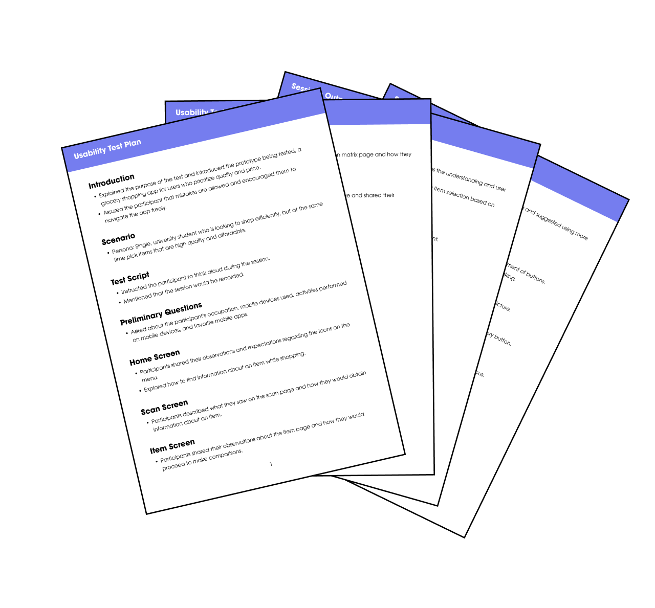 3 versions of my app prototyped and tested.
